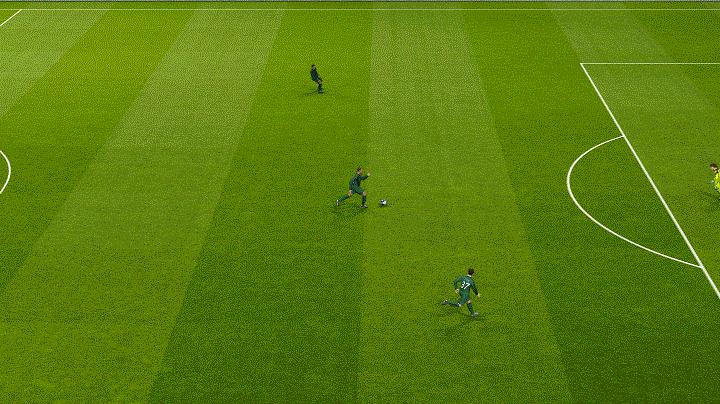 实况足球2020精准射门,实况足球运动战落叶球射门教学