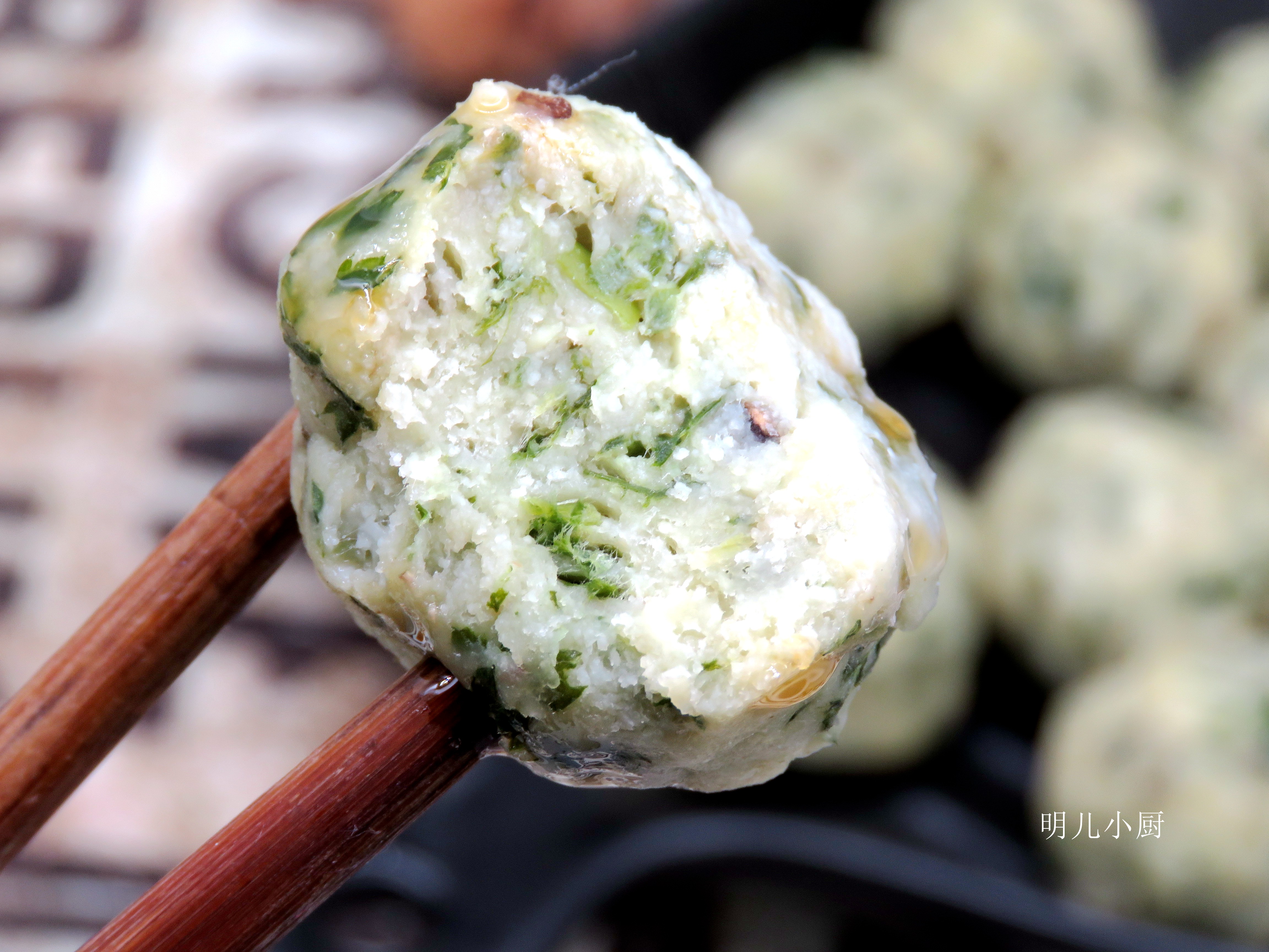 野菜豆渣发面窝窝头的家常做法,豆渣蒸野菜