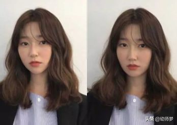 韩式卷发图片短发,直板夹短发卷发教程韩式