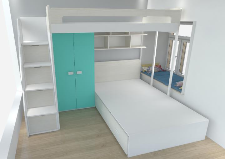 实用上下床设计,上下床好看的样式