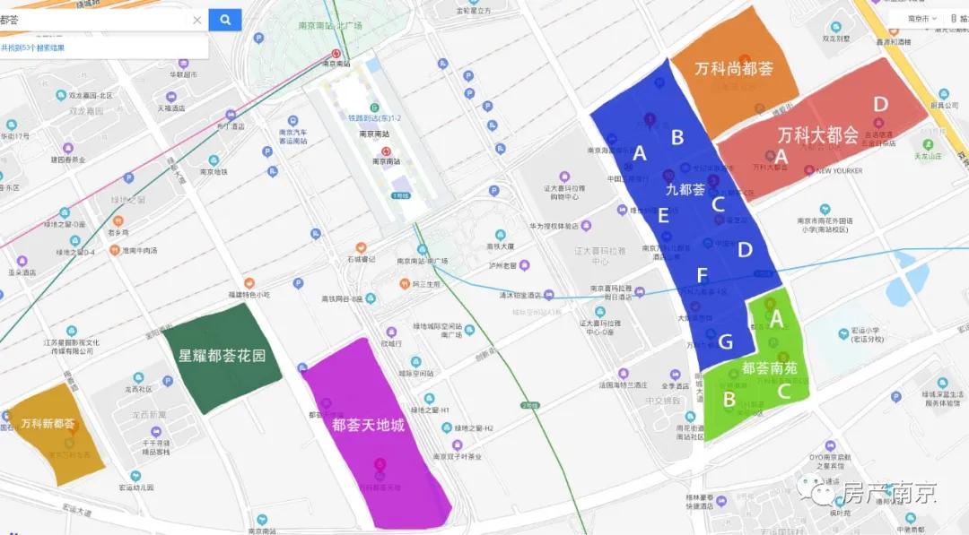 万科都荟楼盘图,南站万科都荟南苑