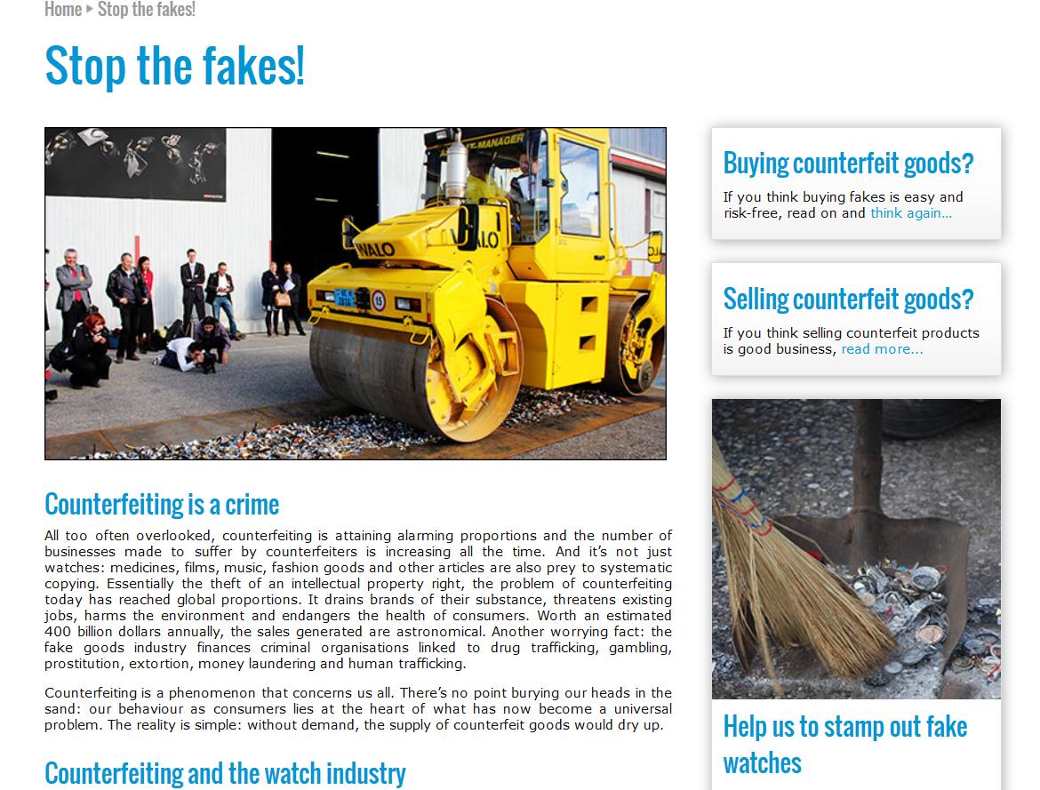 用买真表的钱买到了假表,瑞士手表假表