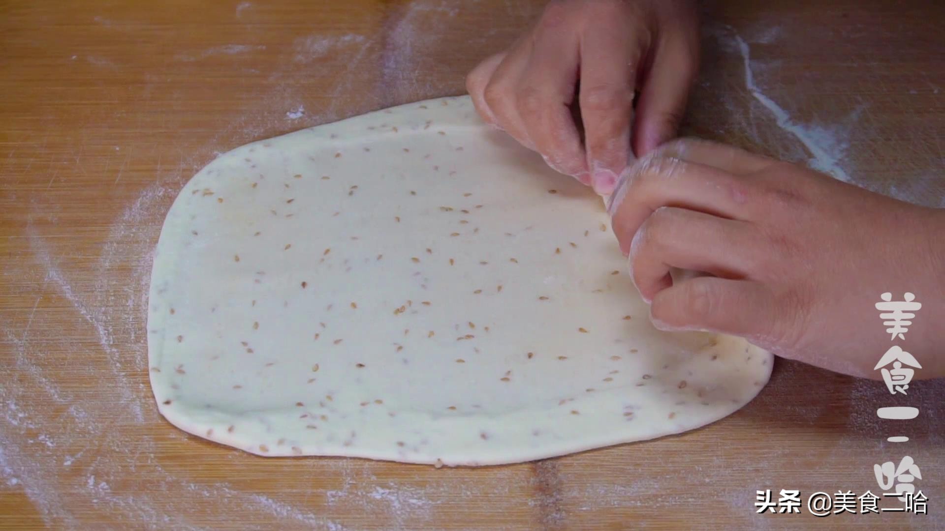 千层麻花酥六层,千层麻花炸出来特别吸油还不软
