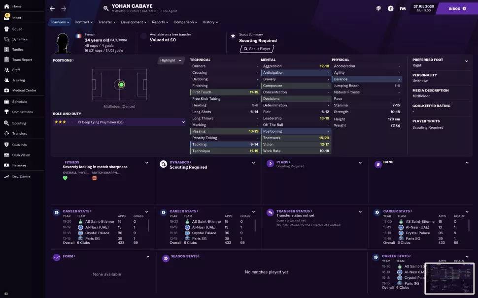 fm2021边锋和内锋哪个好,fm2021潜力球员排名