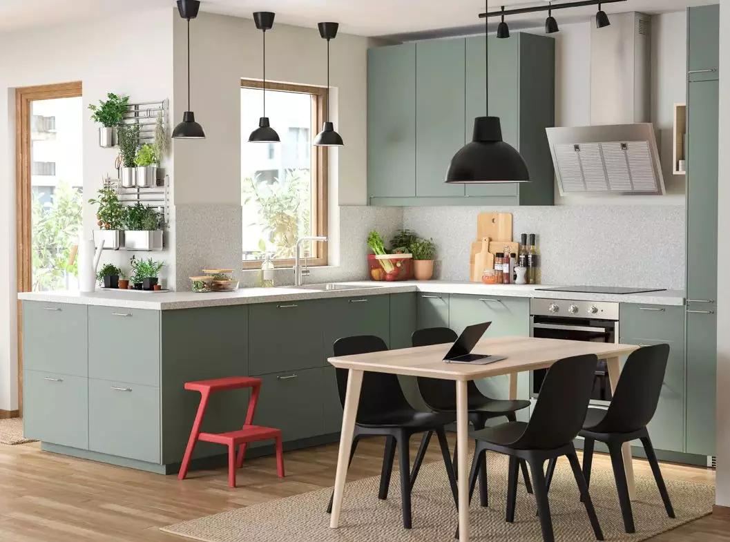 宜家美式厨房系列,宜家小户型厨房