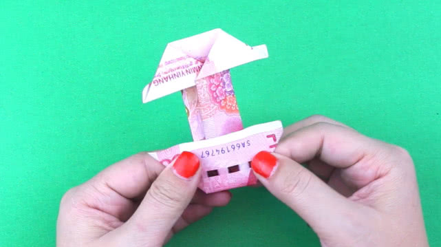 如何用一元折财神爷,百元财神爷折纸教程