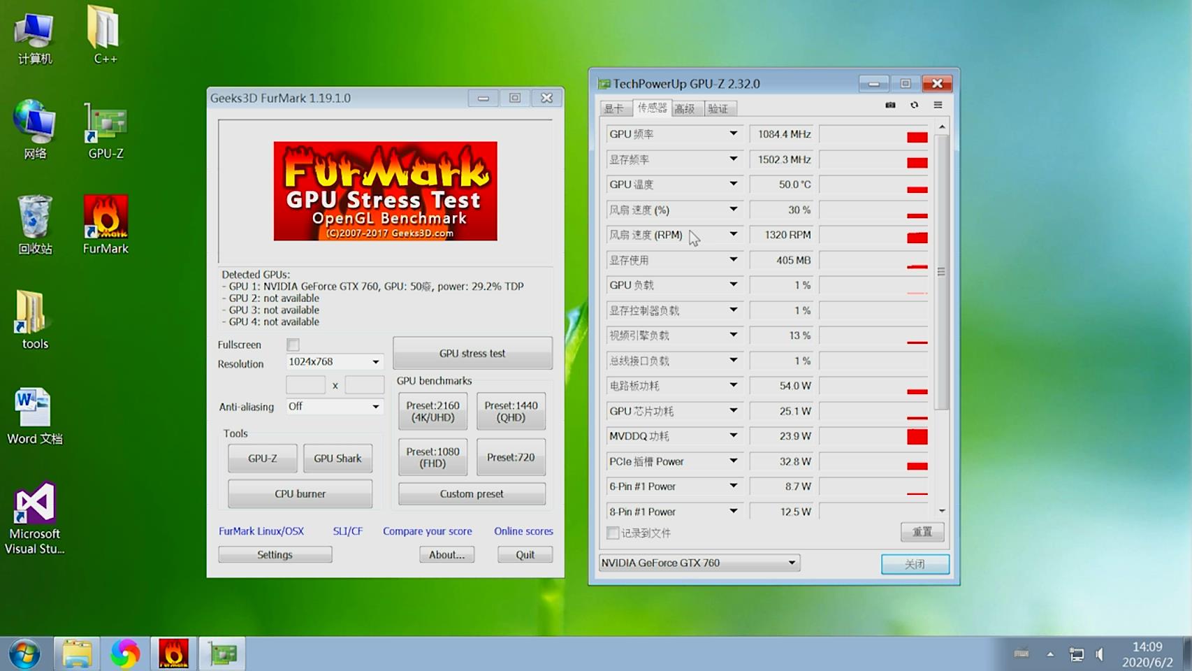 显卡测试furmark温度多少会是矿卡,furmark怎么测试显卡温度