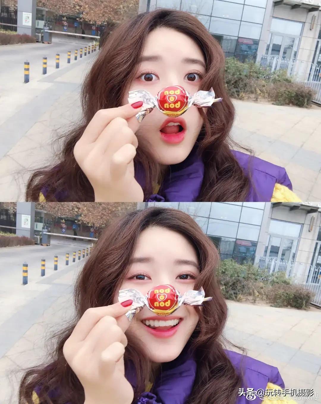 跟着赵露思学拍照调色,跟着明星学拍照赵露思