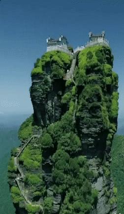 十三座神奇的中国空中古寺,中国这20座令人震撼的古寺