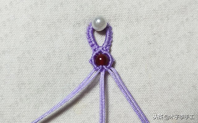 心形手链编法图解视频,手工串珠心形笔筒图解大全