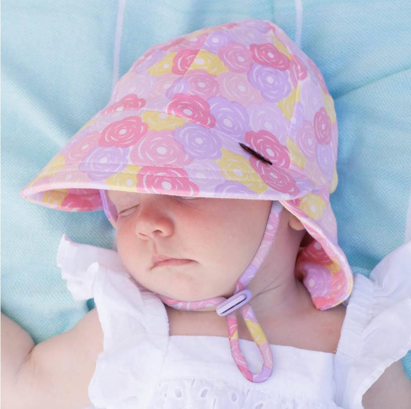 宝宝流行的防晒帽,一招教你给宝宝选防晒帽