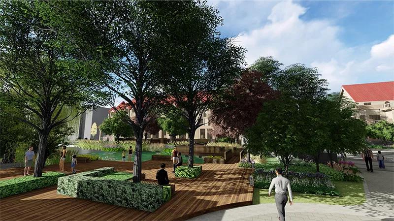 打造小区景观设计,简单住宅装修设计案例大全