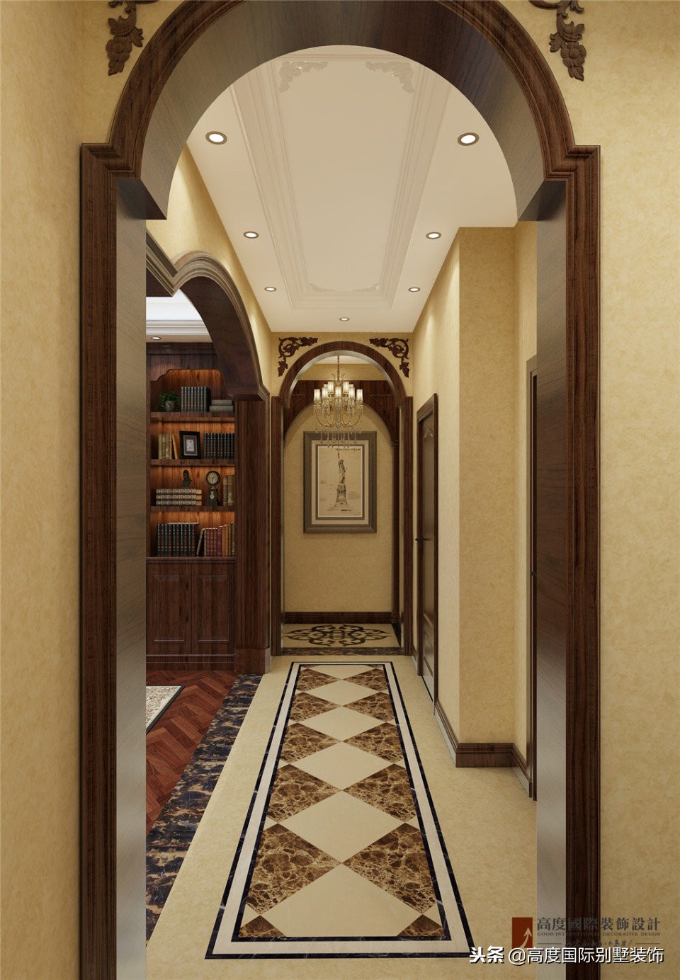 西山艺境新中式,高度国际别墅装修