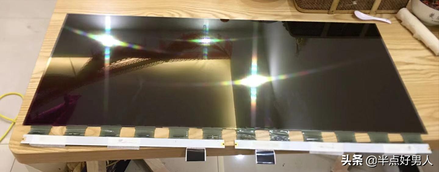 显示器改led灯条后不够亮,显示器屏幕改无影灯