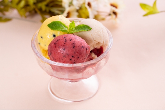 在家制作网红冰淇淋材料,自制水果冰淇淋无淡奶油无炼乳