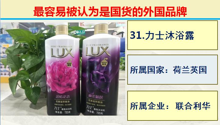 常被人误认为国货的50个外国品牌,50个常见误认为中国的外国品牌