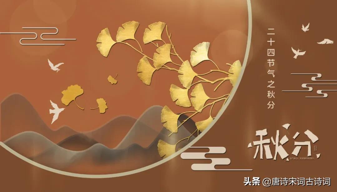 今日秋分轻寒正是可人天,风清露冷秋期半是什么意思