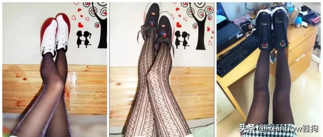 我穿搭学抖音钟爱黑丝配AJ这个社交娱乐至上的时代有何不可？