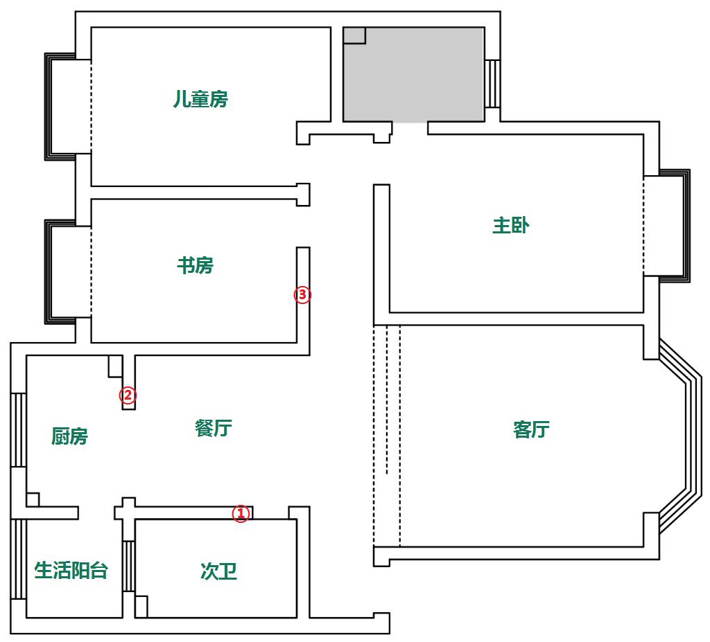16年自住老房的逆袭！西区花园120㎡套三get超棒交互空间