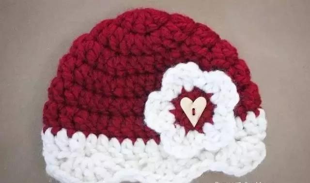 新生儿露头顶半头帽子编织教程,宝宝的薄帽子织法和教程