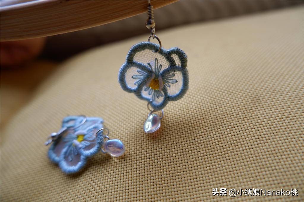 如何用欧根纱做成仙气飘飘的流苏,欧根纱刺绣花边可以怎么用