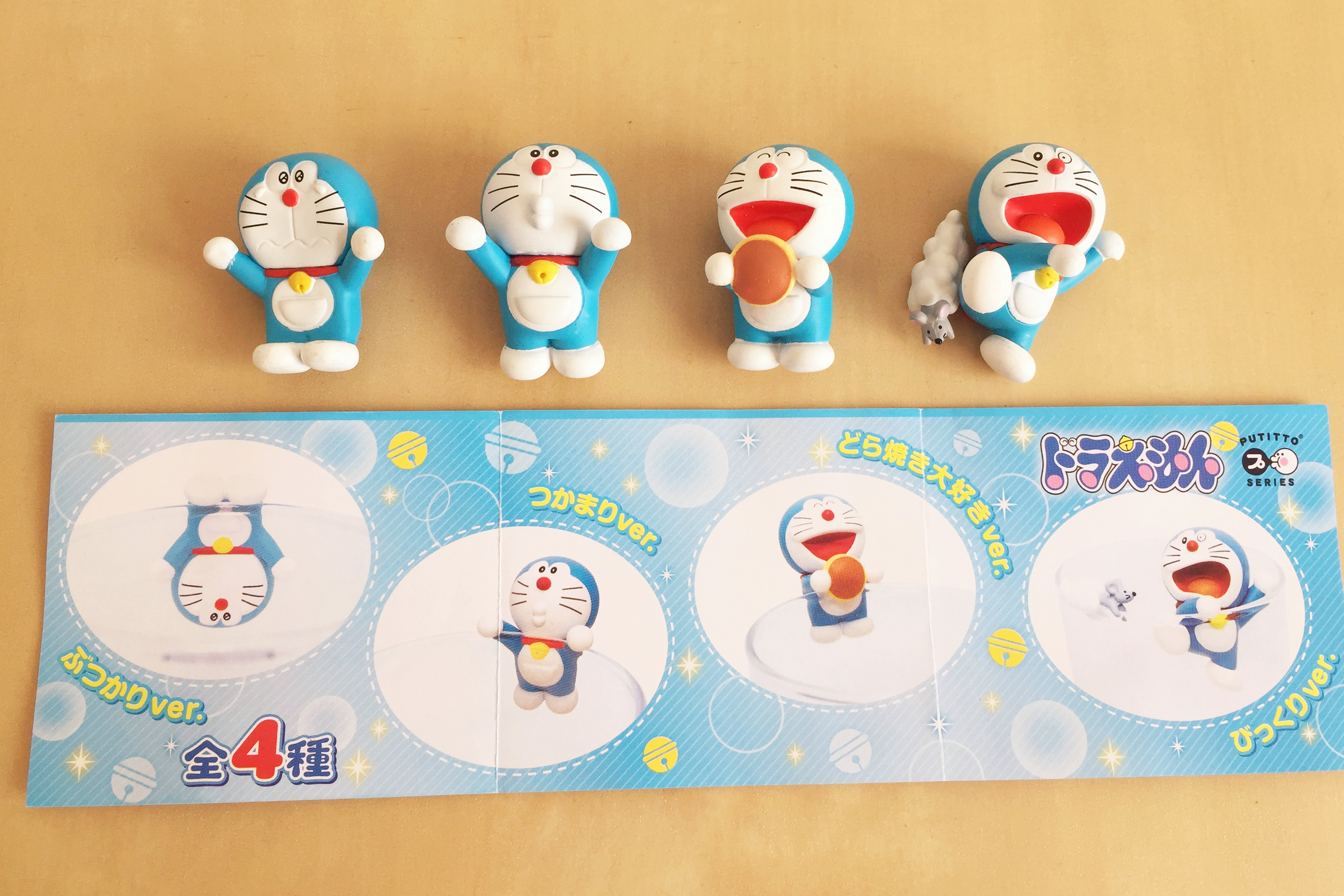 玩具测评丨PUTITTO奇谈俱乐部哆啦a梦杯沿玩偶(第一弹)