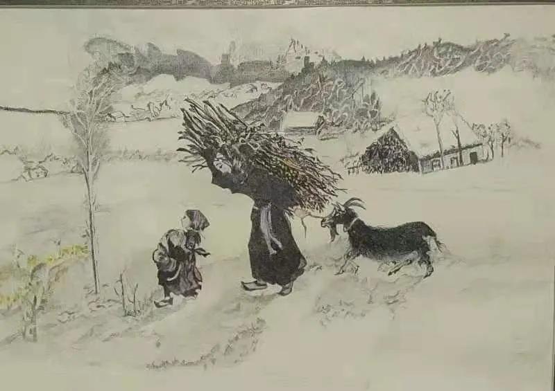 幸福原创绘画作品欣赏,幸福原创画作品