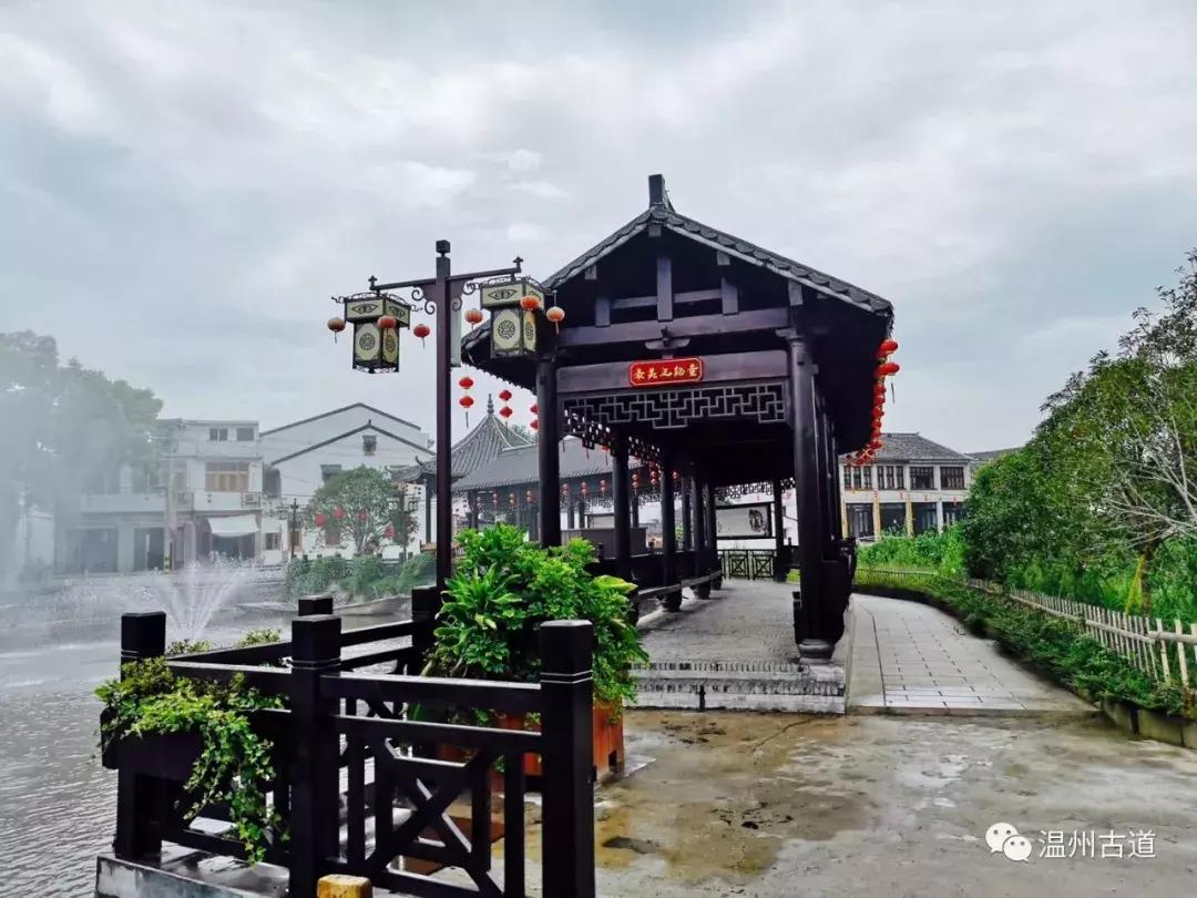 千年古村平阳县鸣山村古城夜景,平阳昆阳鸣山古村落