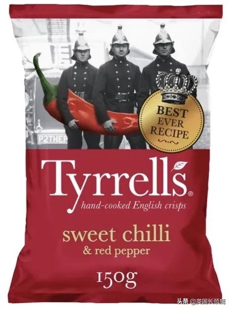 薯片英国,英国薯片泰式甜辣