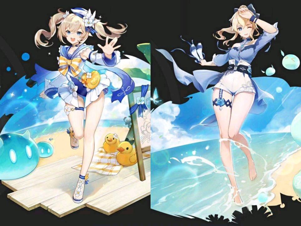 原神琴所有皮肤,原神琴皮肤改动哪里了