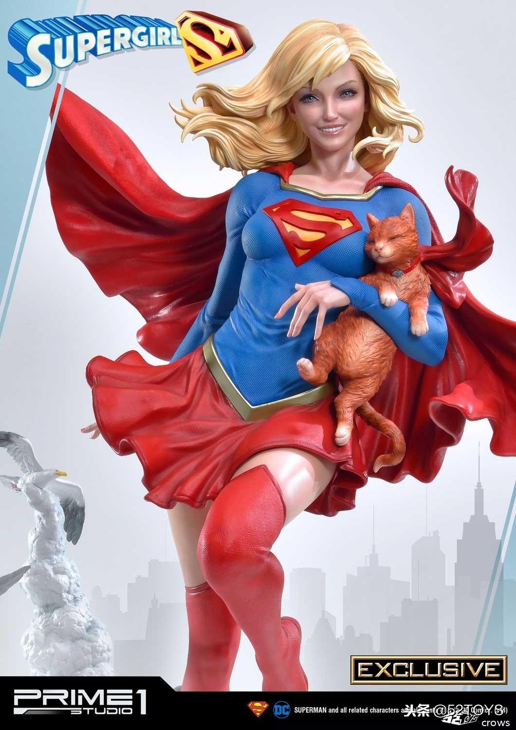 Prime1StudioDC博物馆收藏系列超级女孩Supergirl1/3雕像