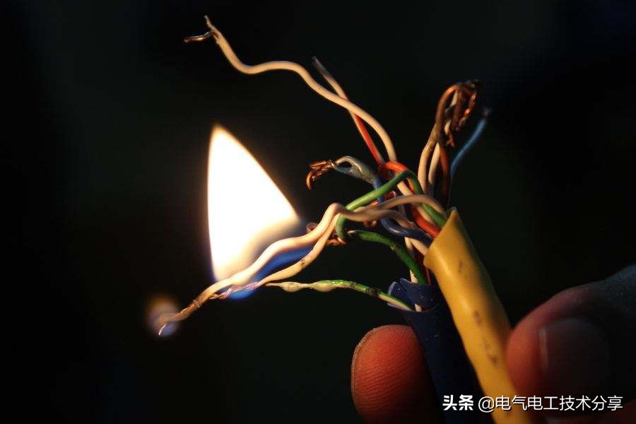电线着火漏保不跳闸怎么回事,电线着火却不断电