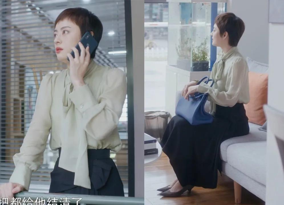 《安家》职场穿搭 | 孙俪素雅，闪闪活泼，知否仙气