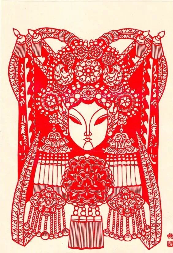 中国剪纸艺术的传承和深厚的文化,艺术剪纸图案大全步骤