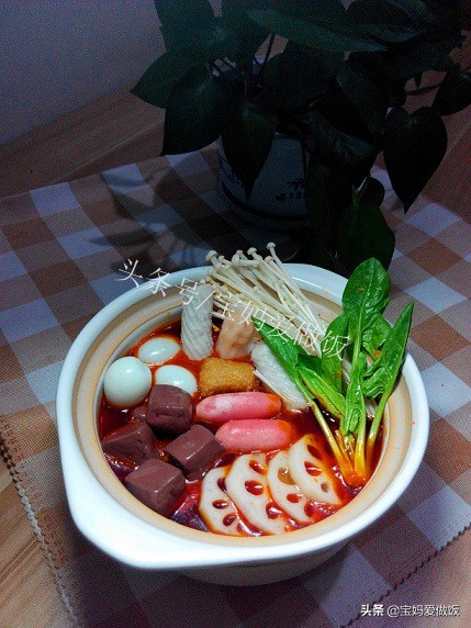 好吃的懒人小火锅,一个人的简约小火锅