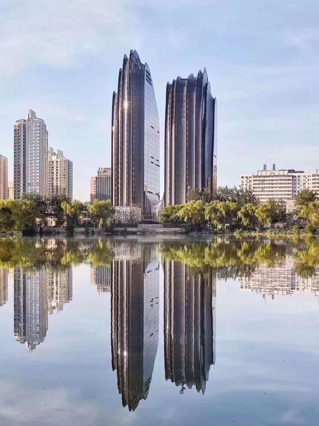 cbd疫情期间的夜晚,cbd疫情防控