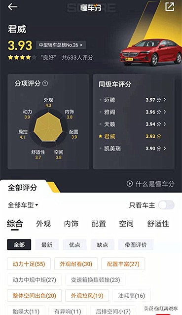 君威1.5t和2.0t发动机价格,君威1.5t2024款用车感受