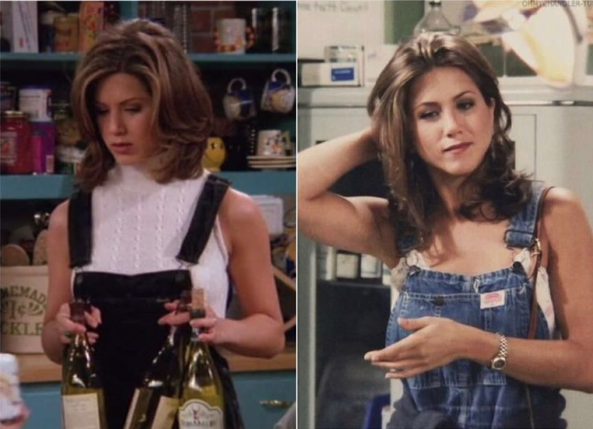 藏肉减龄背带裤,露肉背带裤搭配