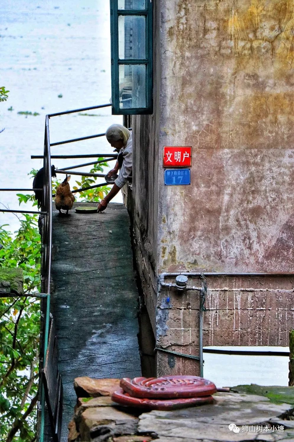 佛山狮山镇水上村,探访老渔村