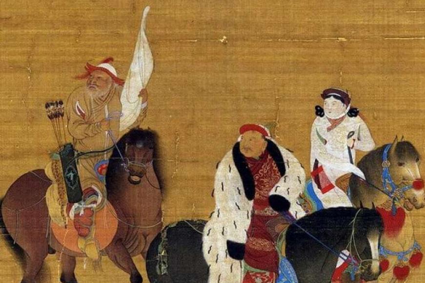 除了猎犬还有猎鹰、猎豹，从《元世祖出猎图》看蒙古的狩猎文化