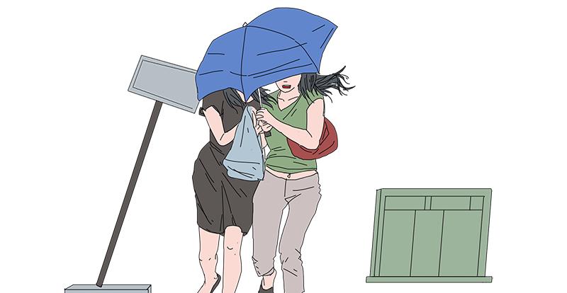 暴雨天急救,暴雨急救指南图片