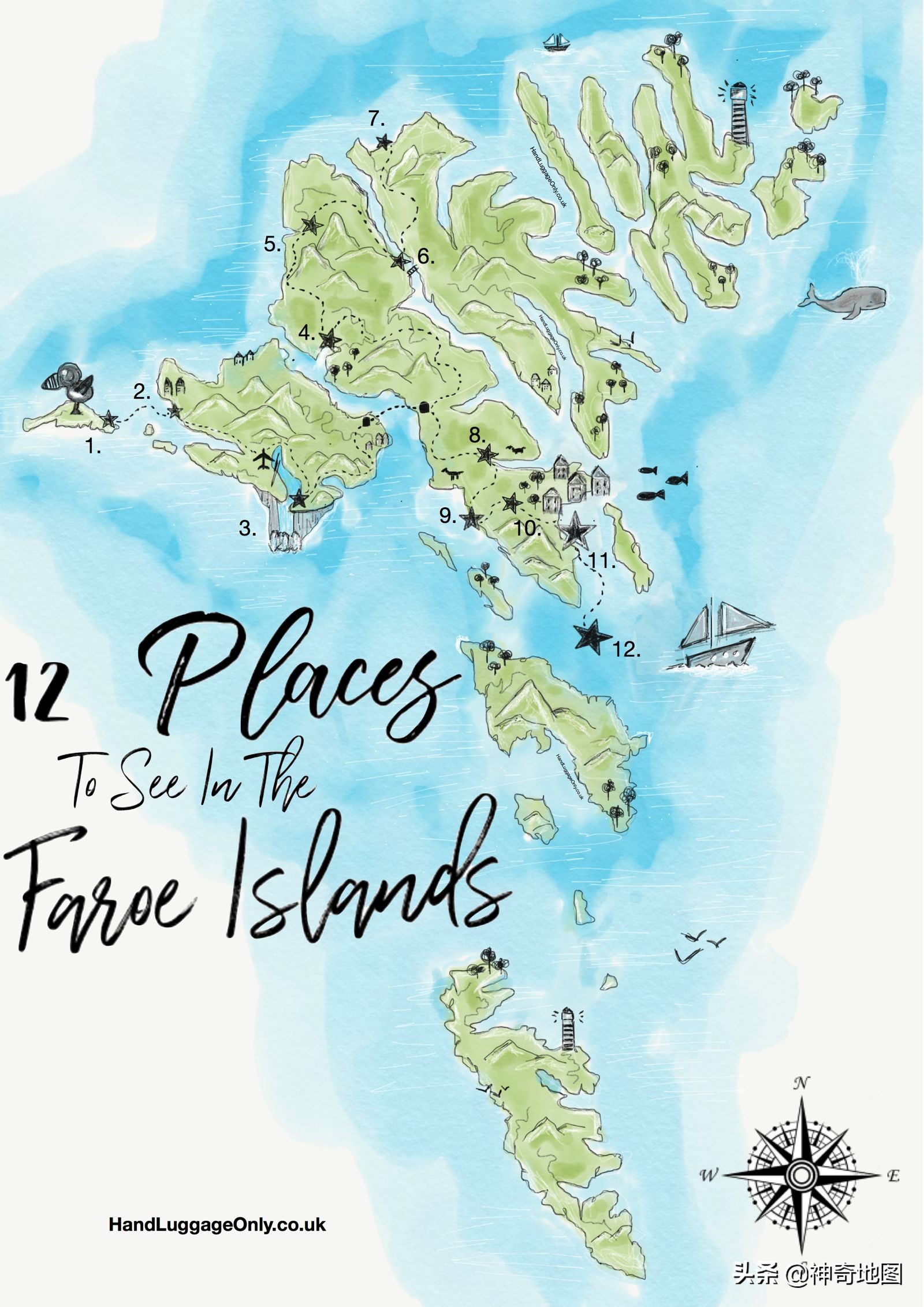 丹麦法罗群岛海岛,法罗群岛最好海岛