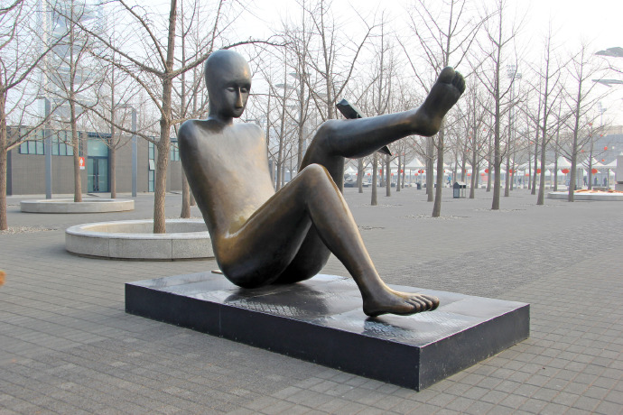 北京鸟巢附近雕塑,鸟巢雕塑效果图