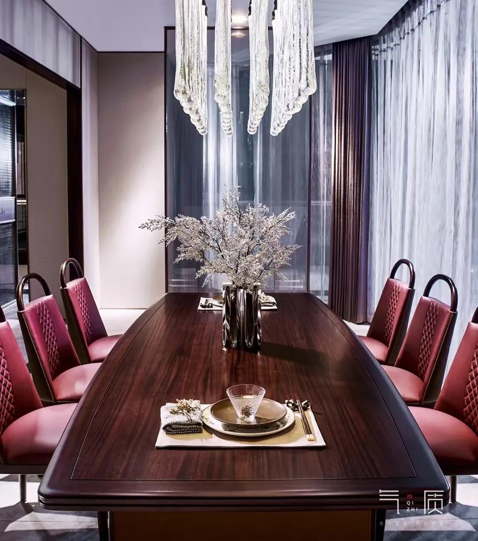 南洋迪克轻奢真皮沙发,轻奢新中式家具南洋迪克