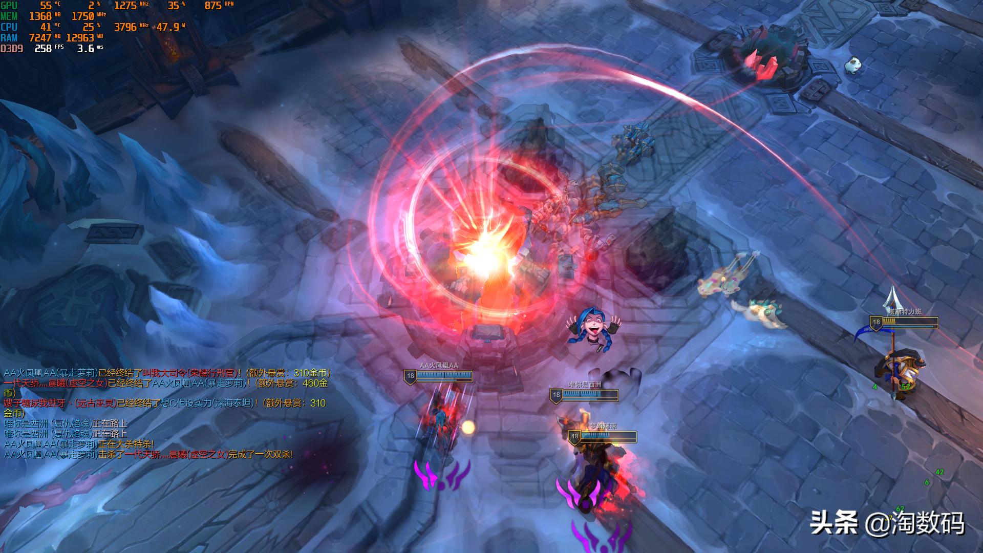 华硕rx580t8g吃鸡表现,华硕rx5808g游戏表现