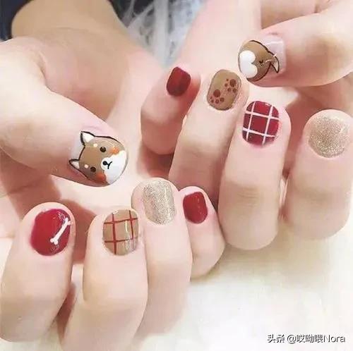 指甲所有款式,指甲全色系推荐