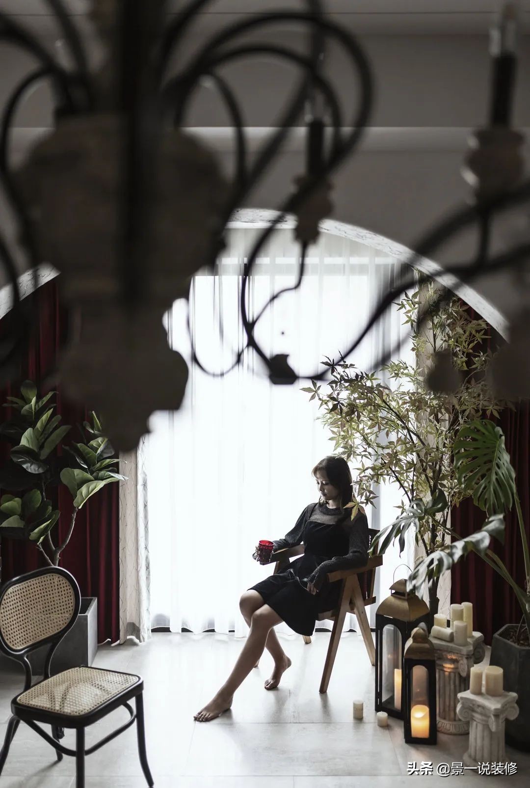 146㎡四室改三室，美式乡村混搭风，装修花费58万，漂亮