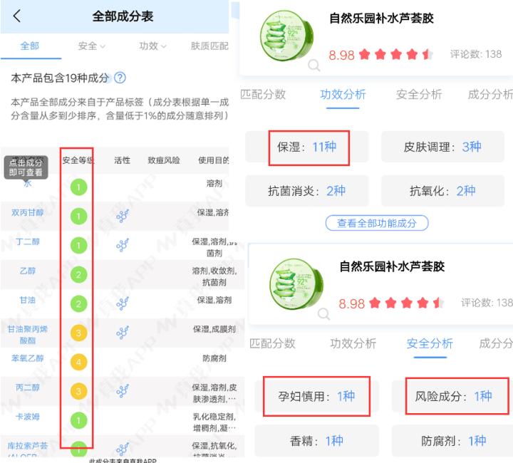 完美芦荟胶和别的芦荟胶的区别,自然乐园芦荟胶和完美哪个更祛痘