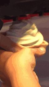 搞笑gif动图冰激凌,搞笑托塔李天王