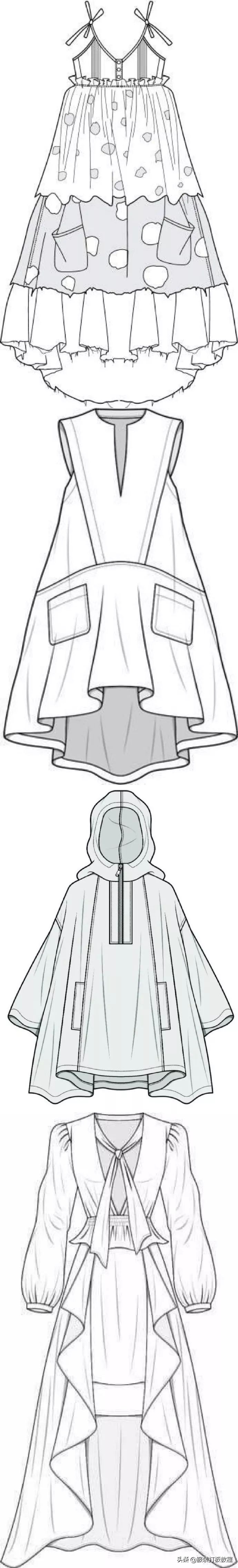 服饰创意绘画,服饰设计绘画教程